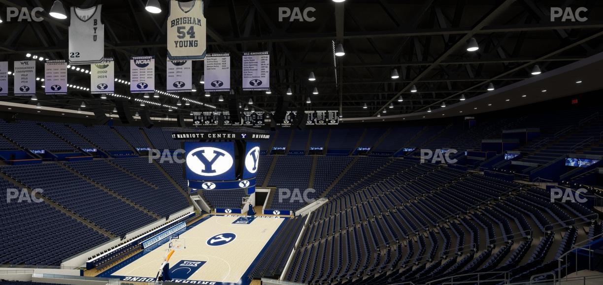 Marriott Center - Section 142 Seat View