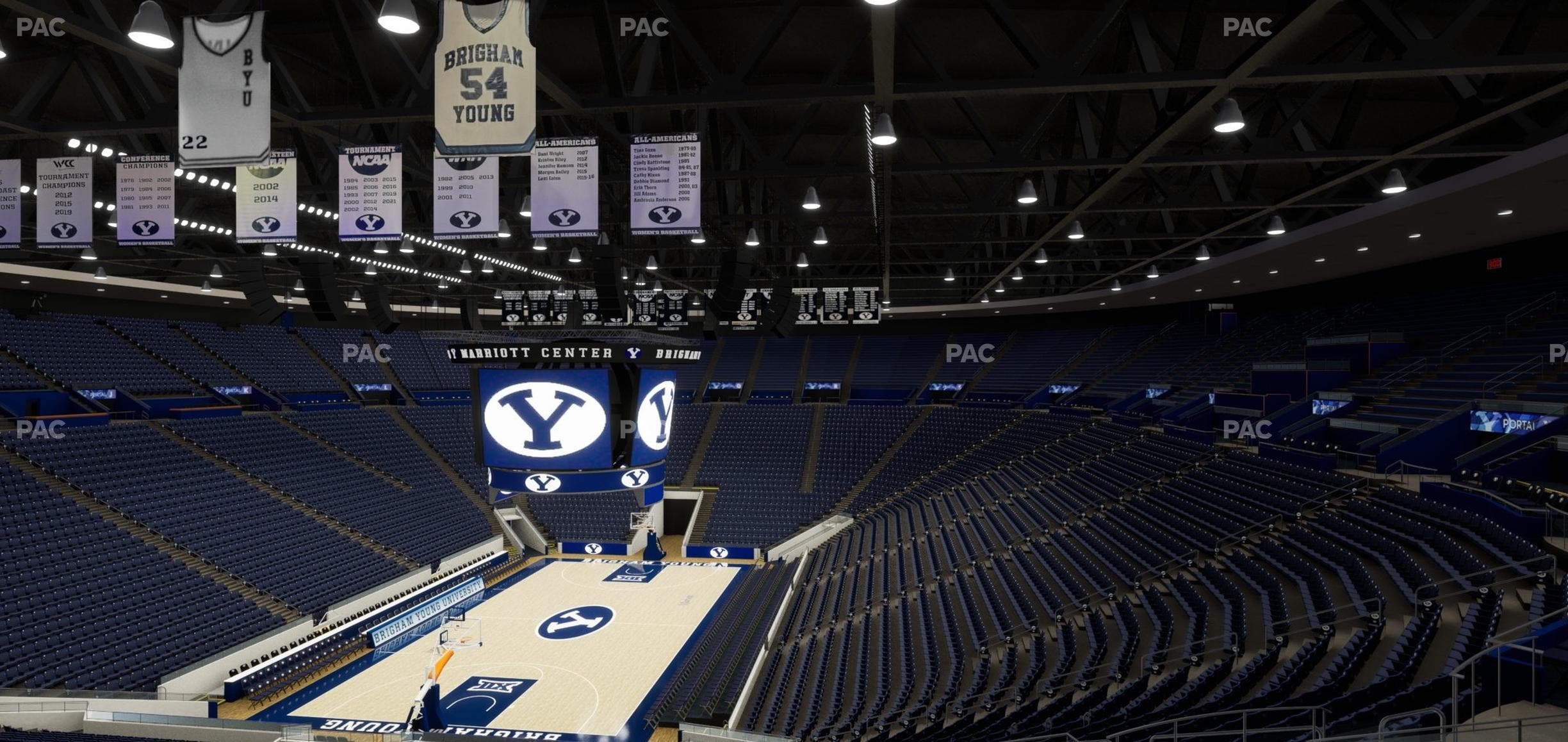 Marriott Center - Section 142 Seat View