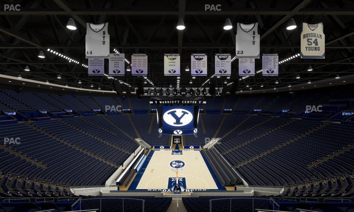 Marriott Center - Section 145 Seat View