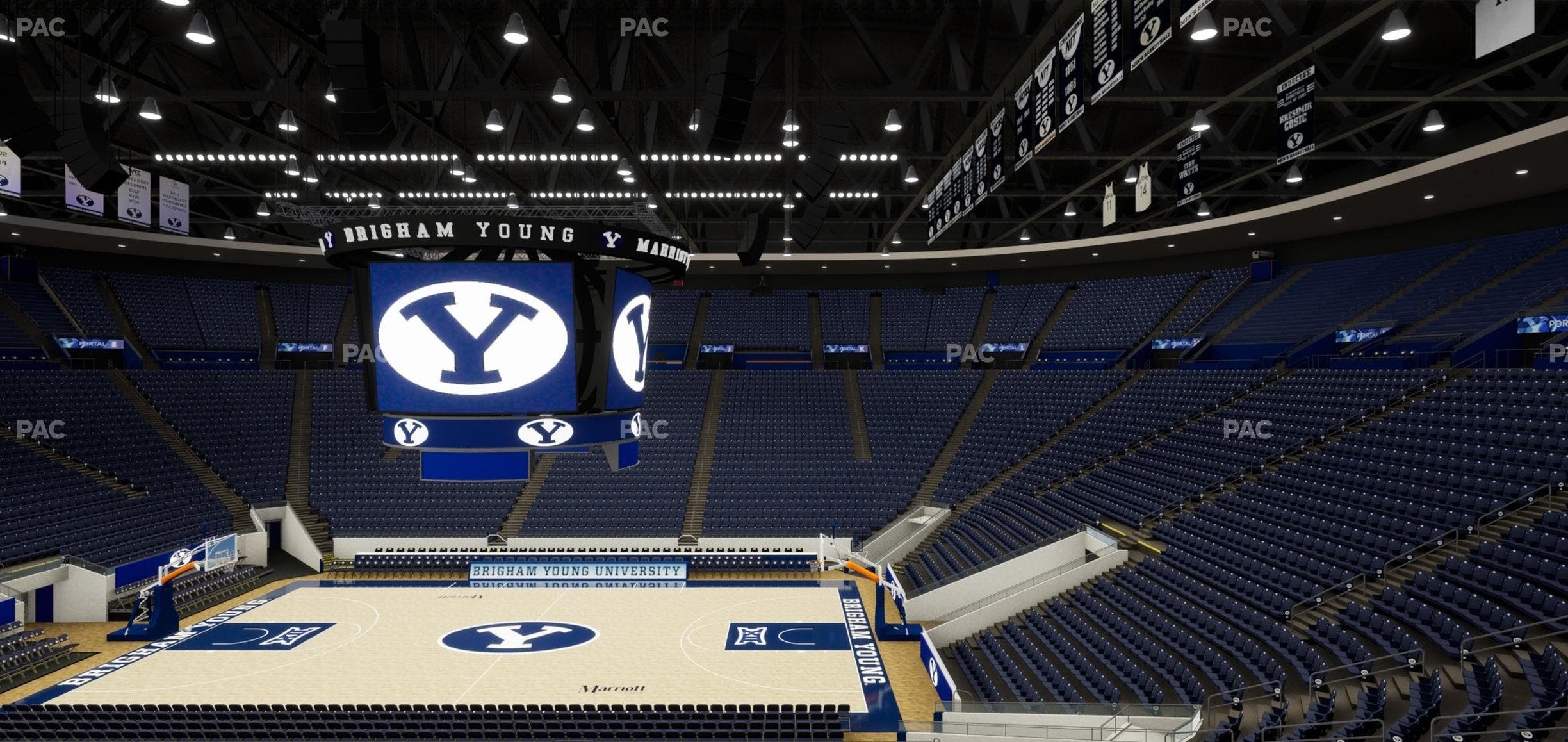 Marriott Center - Section 19 Seat View