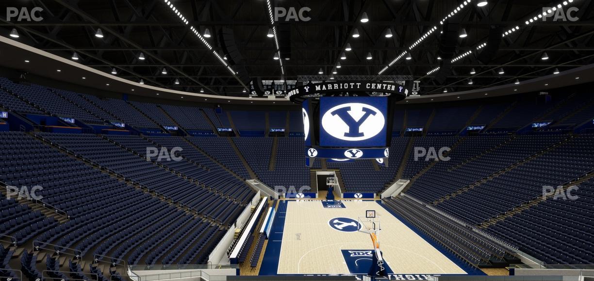 Marriott Center - Section 4 Seat View
