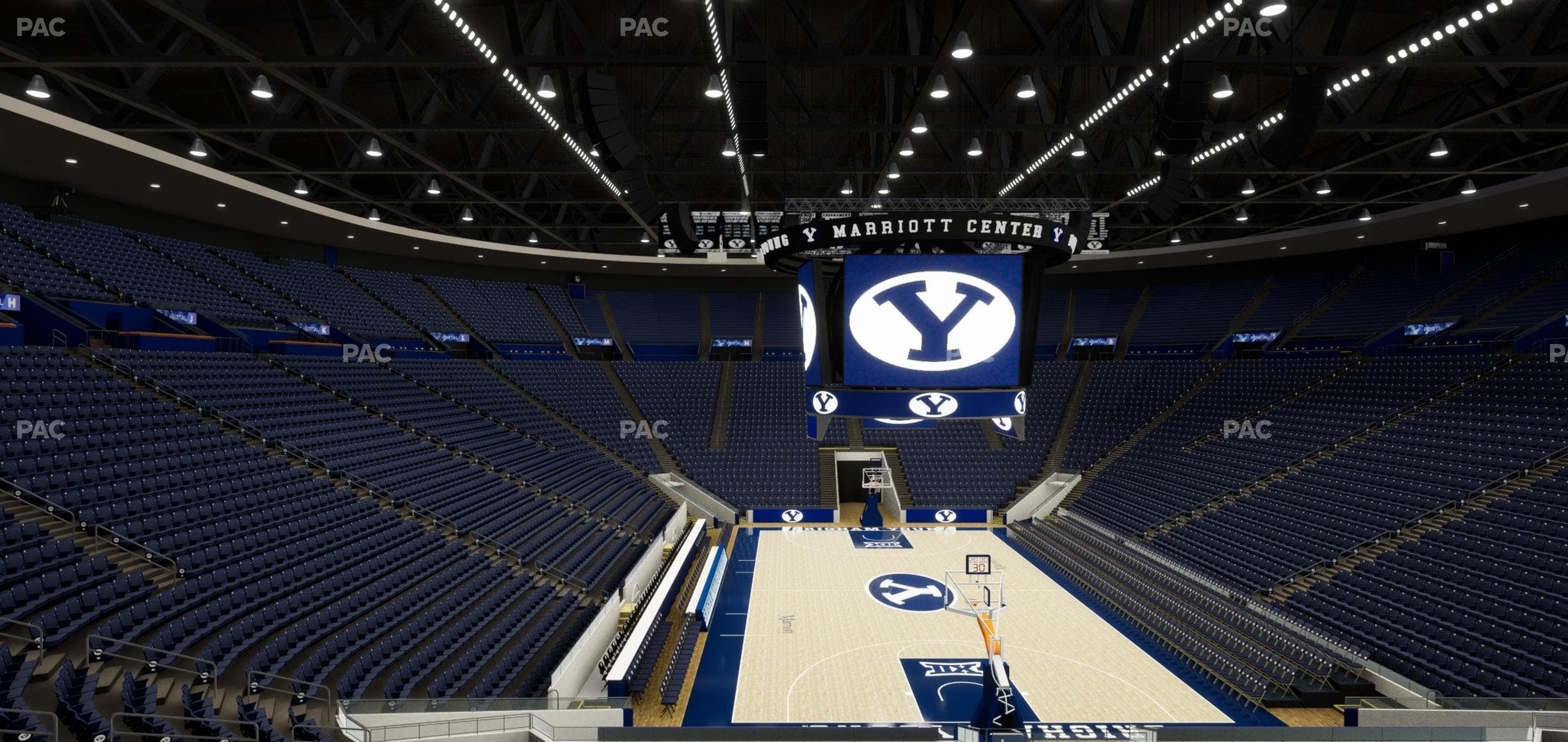 Marriott Center - Section 4 Seat View