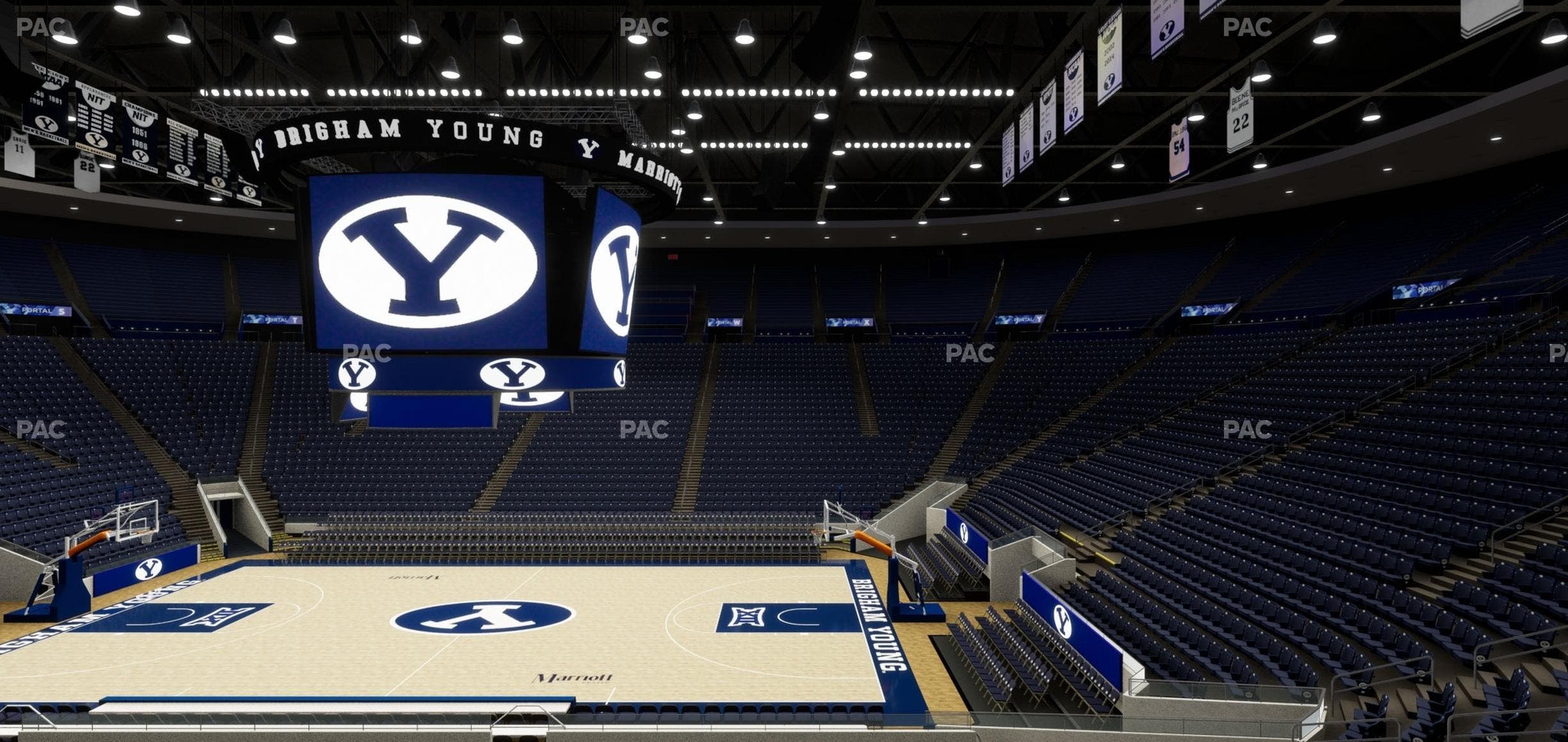 Marriott Center - Section 8 Seat View
