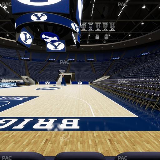 Marriott Center - Section Floor East 3 Seat View