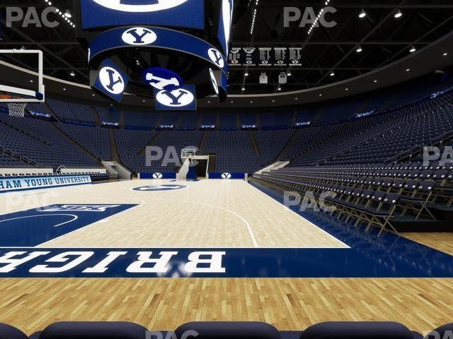 Marriott Center - Section Floor East 3 Seat View