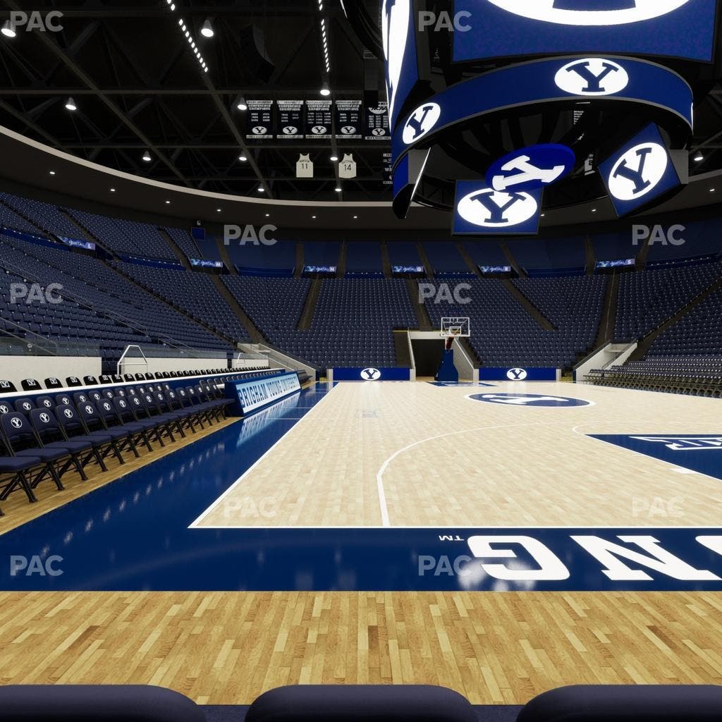 Marriott Center - Section Floor East 4 Seat View