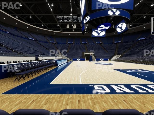Marriott Center - Section Floor East 4 Seat View