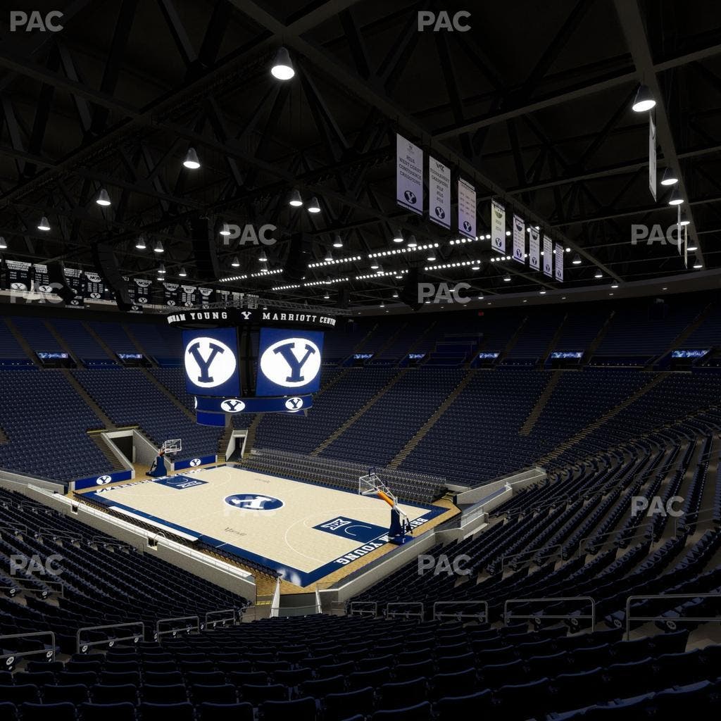 Marriott Center - Section Wc 102 Seat View