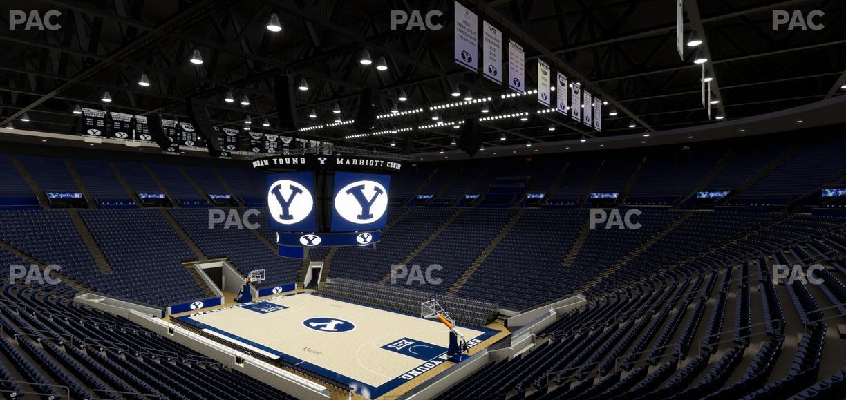 Marriott Center - Section Wc 102 Seat View