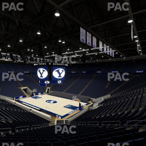 Marriott Center - Section Wc 102 Seat View