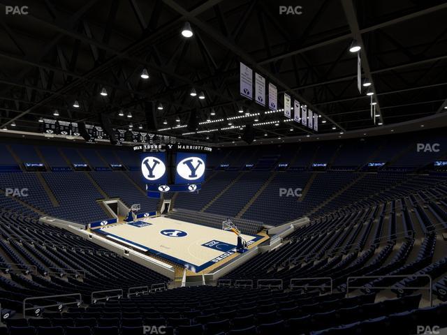 Marriott Center - Section Wc 102 Seat View