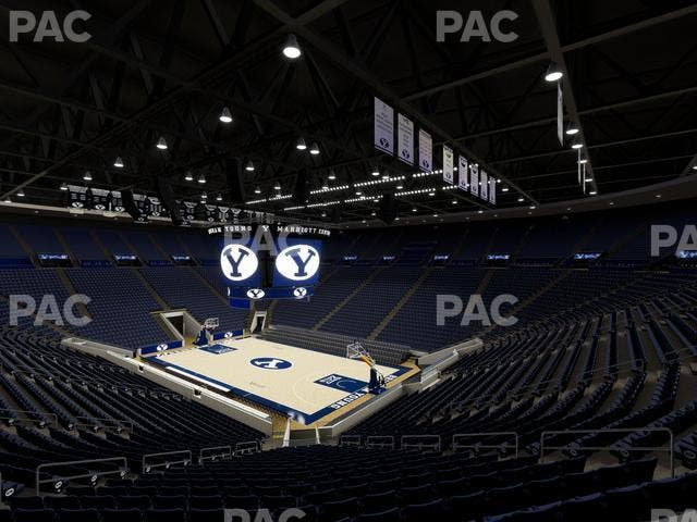Marriott Center - Section Wc 102 Seat View