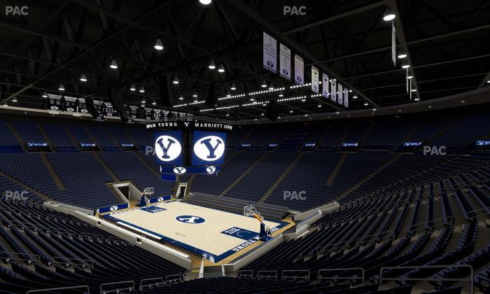 Marriott Center - Section Wc 102 Seat View