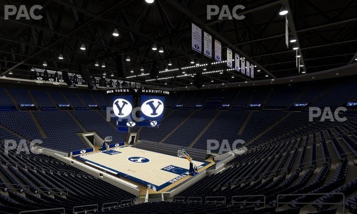 Marriott Center - Section Wc 102 Seat View