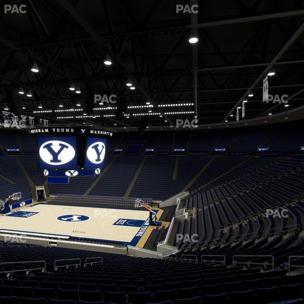 Marriott Center - Section Wc 104 Seat View