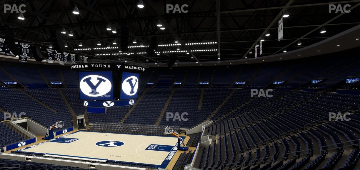 Marriott Center - Section Wc 104 Seat View