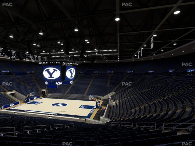 Marriott Center - Section Wc 104 Seat View