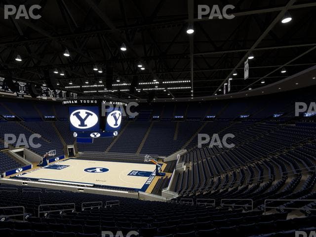 Marriott Center - Section Wc 104 Seat View