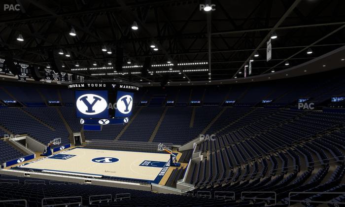 Marriott Center - Section Wc 104 Seat View