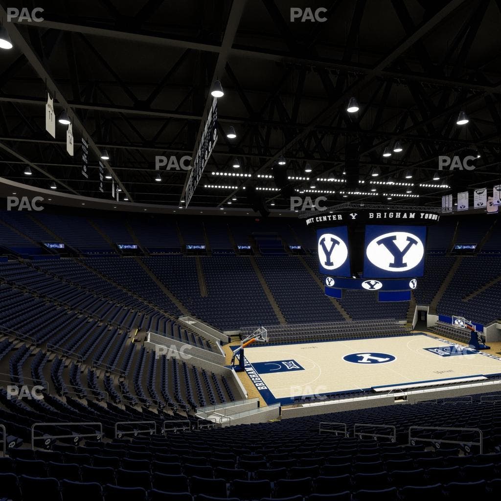 Marriott Center - Section Wc 110 Seat View