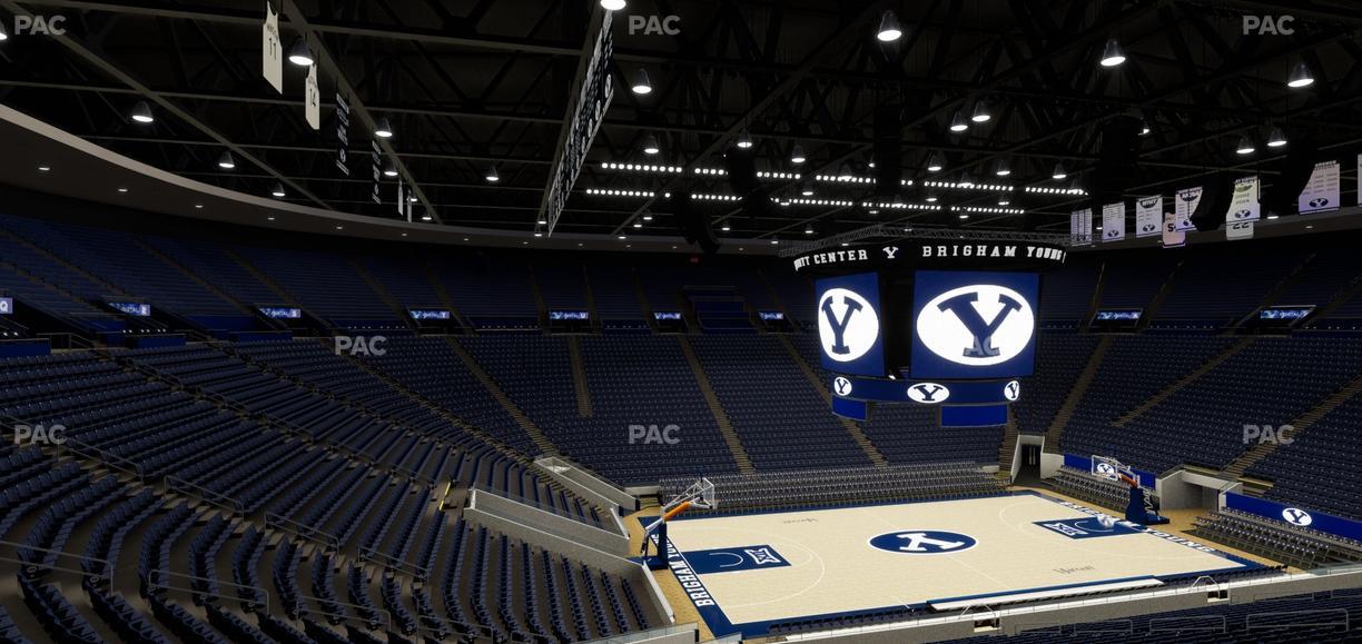 Marriott Center - Section Wc 110 Seat View