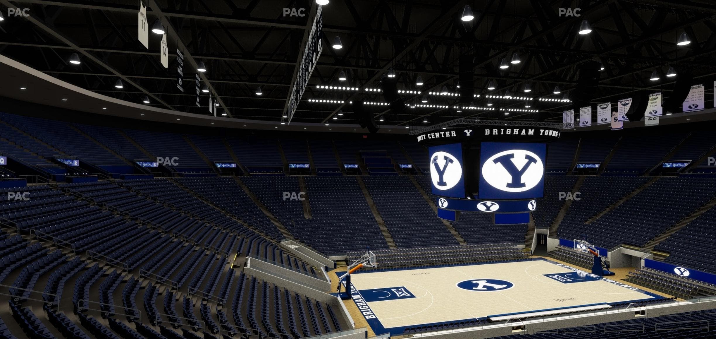 Marriott Center - Section Wc 110 Seat View