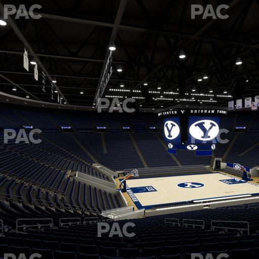 Marriott Center - Section Wc 110 Seat View