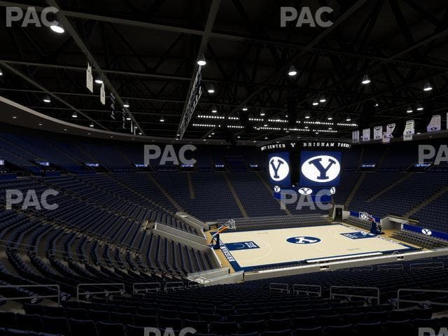 Marriott Center - Section Wc 110 Seat View