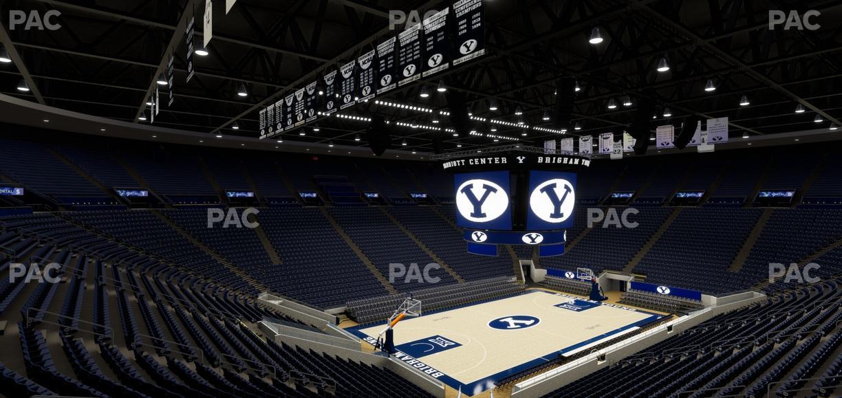 Marriott Center - Section Wc 112 Seat View