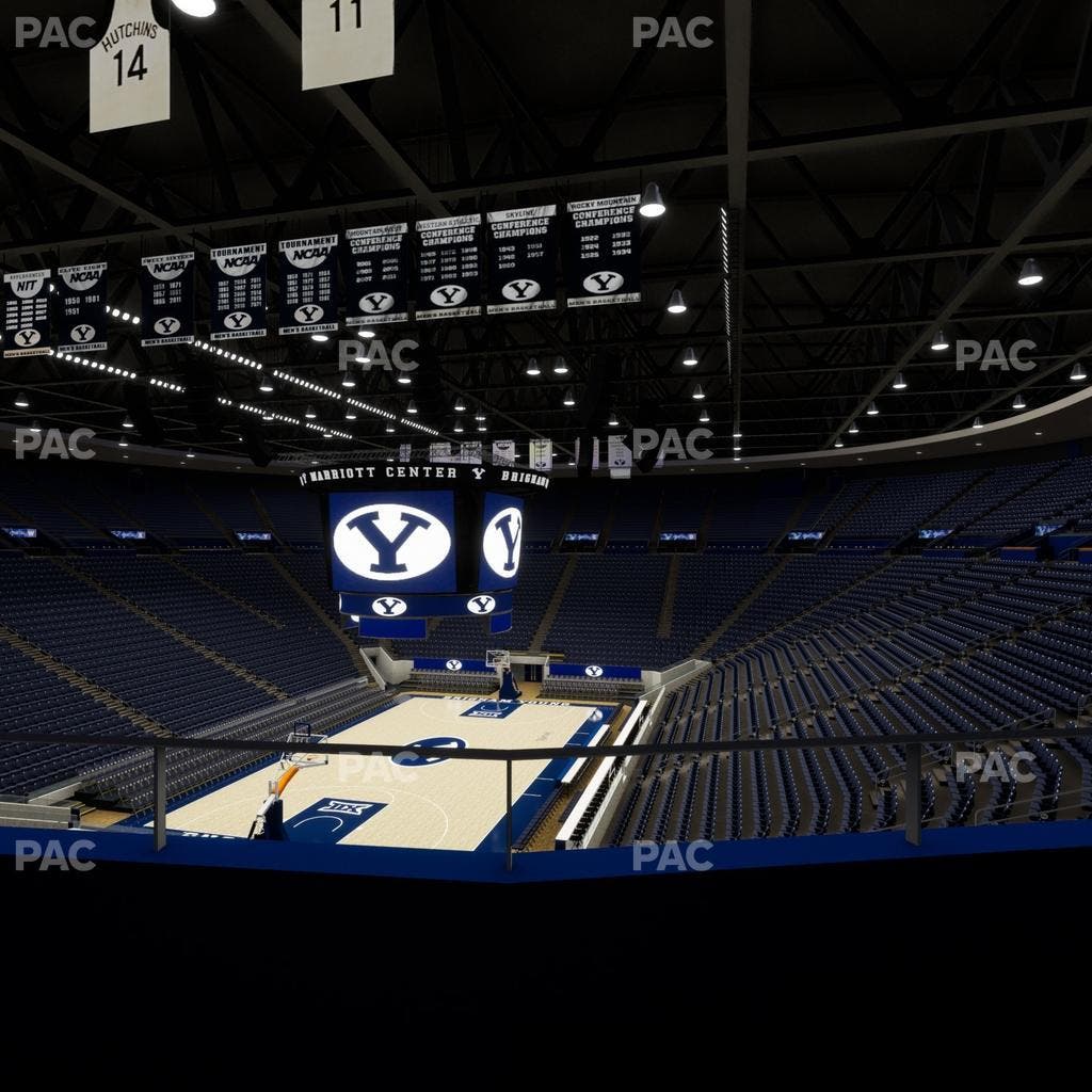 Marriott Center - Section Wc 122 Seat View