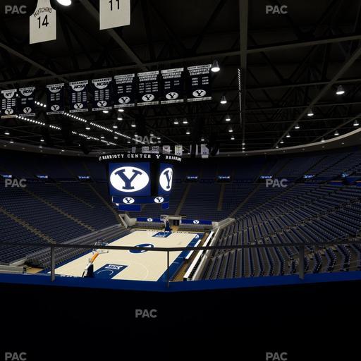 Marriott Center - Section Wc 122 Seat View