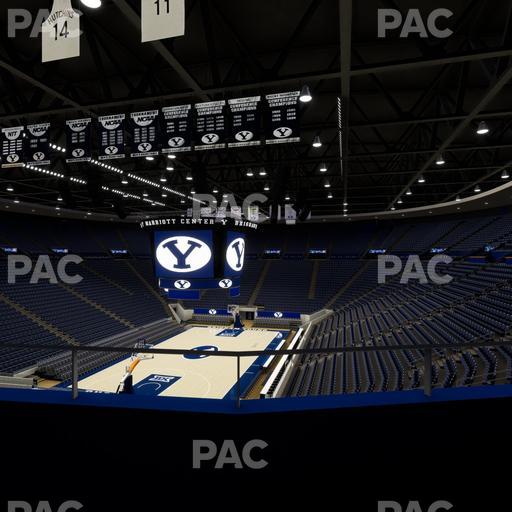 Marriott Center - Section Wc 122 Seat View