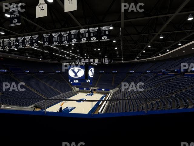 Marriott Center - Section Wc 122 Seat View