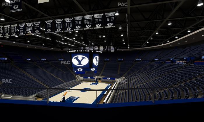 Marriott Center - Section Wc 122 Seat View