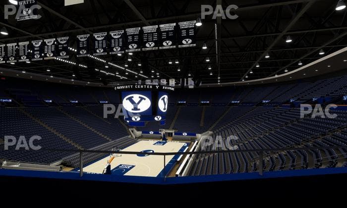 Marriott Center - Section Wc 122 Seat View