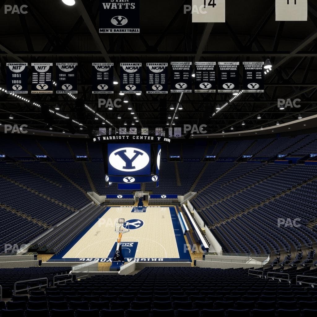 Marriott Center - Section Wc 124 Seat View
