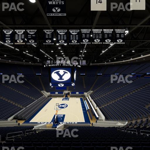 Marriott Center - Section Wc 124 Seat View