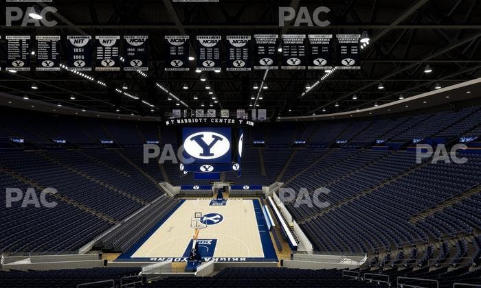 Marriott Center - Section Wc 124 Seat View