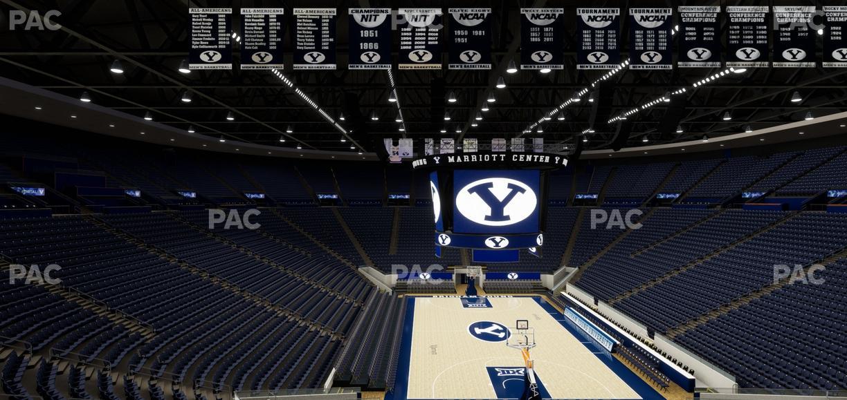 Marriott Center - Section Wc 126 Seat View