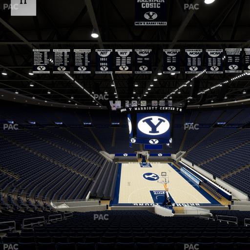 Marriott Center - Section Wc 126 Seat View