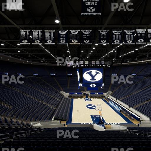 Marriott Center - Section Wc 126 Seat View