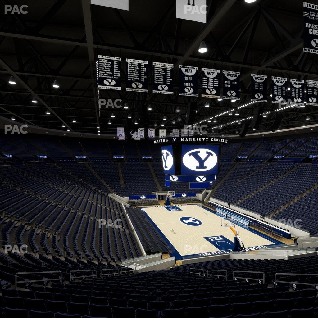 Marriott Center - Section Wc 128 Seat View