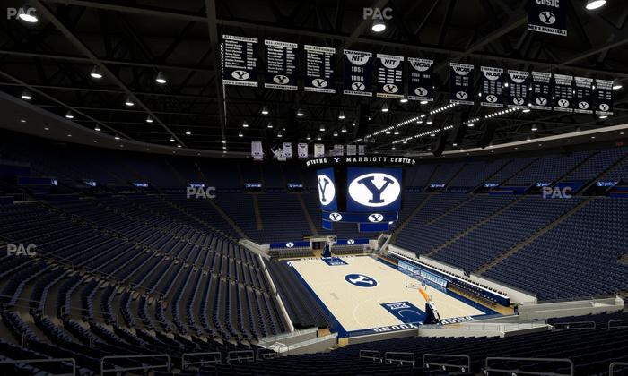 Marriott Center - Section Wc 128 Seat View