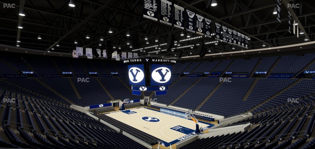 Marriott Center - Section Wc 130 Seat View
