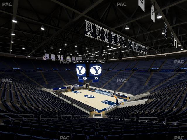 Marriott Center - Section Wc 130 Seat View