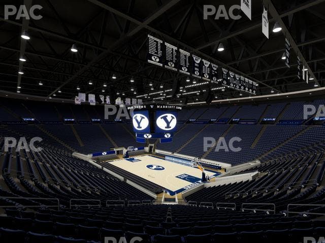 Marriott Center - Section Wc 130 Seat View