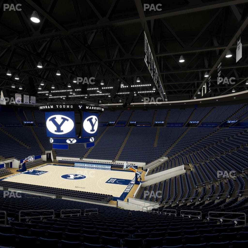Marriott Center - Section Wc 132 Seat View