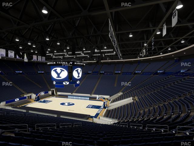 Marriott Center - Section Wc 132 Seat View