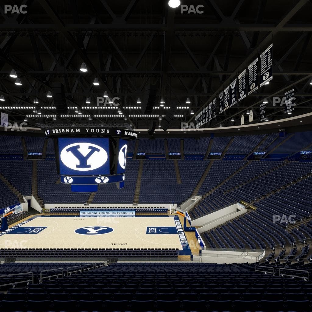 Marriott Center - Section Wc 134 Seat View