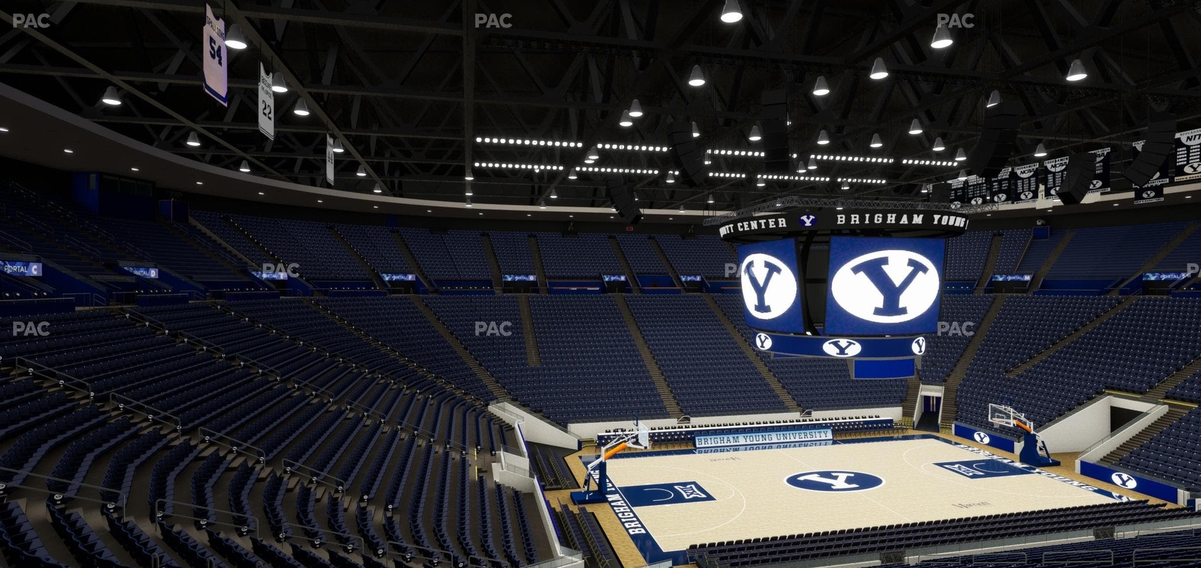 Marriott Center - Section Wc 138 Seat View